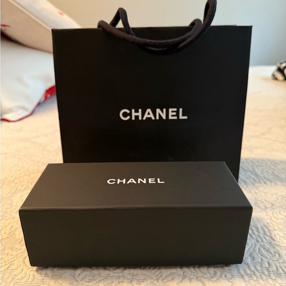 Authentic Chanel Shopping Bag and Box - Picture 2 of 3